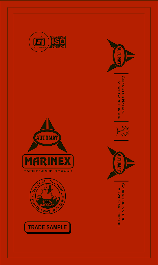 Red Tech Plywood